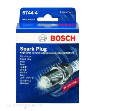 BOSCH PLATINUM SPARK PLUG | 6744-4-BOSCH-Autoignite NZ