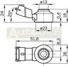 Load image into Gallery viewer, BOSCH PORSCHE/HOLDEN/FIAT/ALFA ROMEO/ABARTH KNOCK SENSOR | 0 261 231 173-BOSCH-Autoignite NZ
