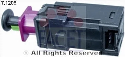 BRAKE LIGHT SWITCH FIAT/GM | 7.1208-AUTO AGENCIES-Autoignite NZ