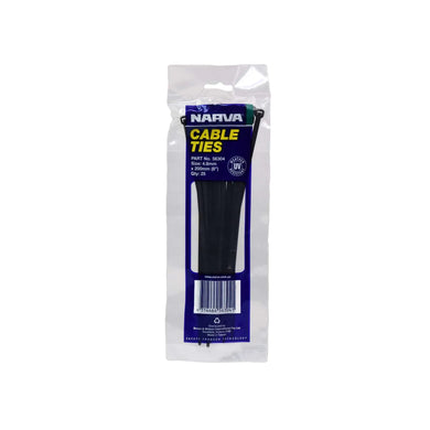 CABLE TIE 4.8 x 200 (25) | 56304-NARVA-Autoignite NZ
