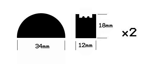 CAMSHAFT END SEAL MAZDA G6 (PAIR)-PERMASEAL-Autoignite NZ
