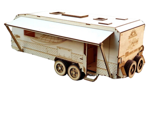 CARAVAN 3D CONSTRUCTION KIT | KOKODA FORCE 2 X TRAIL-PICKY-Autoignite NZ