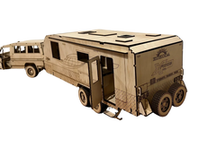 Load image into Gallery viewer, CARAVAN 3D CONSTRUCTION KIT | KOKODA FORCE 2 X TRAIL-PICKY-Autoignite NZ
