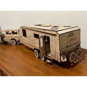 CARAVAN 3D CONSTRUCTION KIT | KOKODA FORCE 2 X TRAIL-PICKY-Autoignite NZ