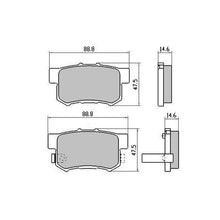 Load image into Gallery viewer, RDA PHANTOM CERAMIC BRAKE PAD SET | HONDA, SUZUKI

