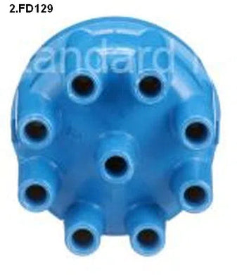 DISTRIBUTOR CAP FORD V8 BLUE STREAK | 2.FD129-AUTO AGENCIES-Autoignite NZ