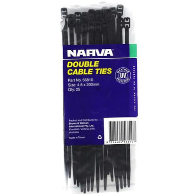 DOUBLE CABLE TIE | 56810-NARVA-Autoignite NZ