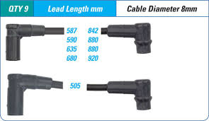 IGNITION LEAD SET CHEV HEI UNDER MANIFOLD V8 | ILS-051M-AUTOIGNITE-Autoignite NZ