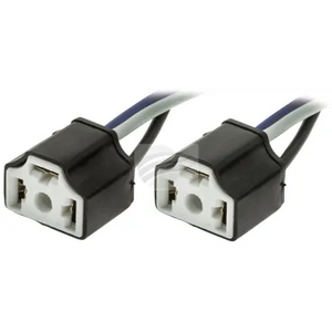HEADLIGHT CONNECTOR H4 PREWIRED WITH 100mm WIRE PKT 2