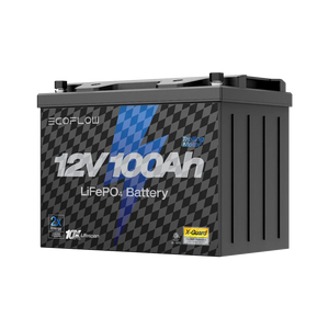 EcoFlow 12V 100Ah Lithium Trolling Motor Battery