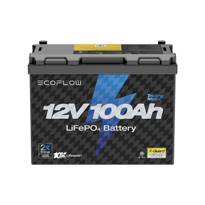 EcoFlow 12V 100Ah Lithium Trolling Motor Battery