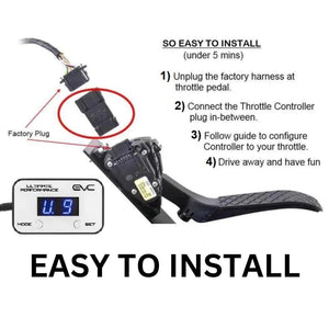 EVC THROTTLE CONTROLLER - ENTER YOUR REGO-iDRIVENZ-Autoignite NZ