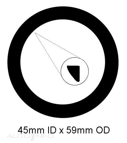EXHAUST FLANGE GASKET SUZUKI G16A1D | EPG039-PERMASEAL-Autoignite NZ