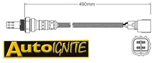 EXHAUST GAS OXYGEN SENSOR | EGO-876-AUTOIGNITE-Autoignite NZ
