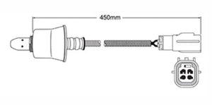 EXHAUST GAS OXYGEN SENSOR | EGO-882-AUTOIGNITE-Autoignite NZ