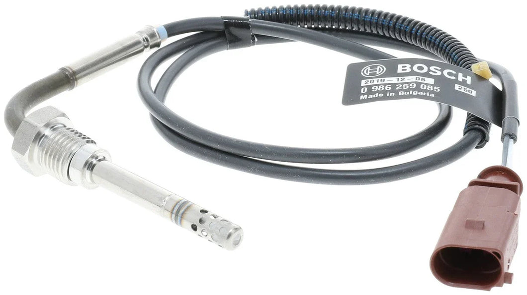 EXHAUST GAS TEMPERATURE SENSOR - AUDI Q7 4.2 TDI | 0 986 259 085-BOSCH-Autoignite NZ