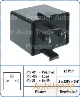 FLASHER REL-021 | REL-021-AUTOIGNITE-Autoignite NZ