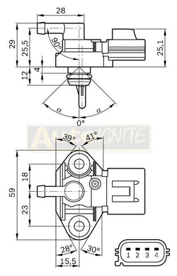 FORD EXPLORER LOW FUEL PRESSURE SENSOR-BOSCH-Autoignite NZ