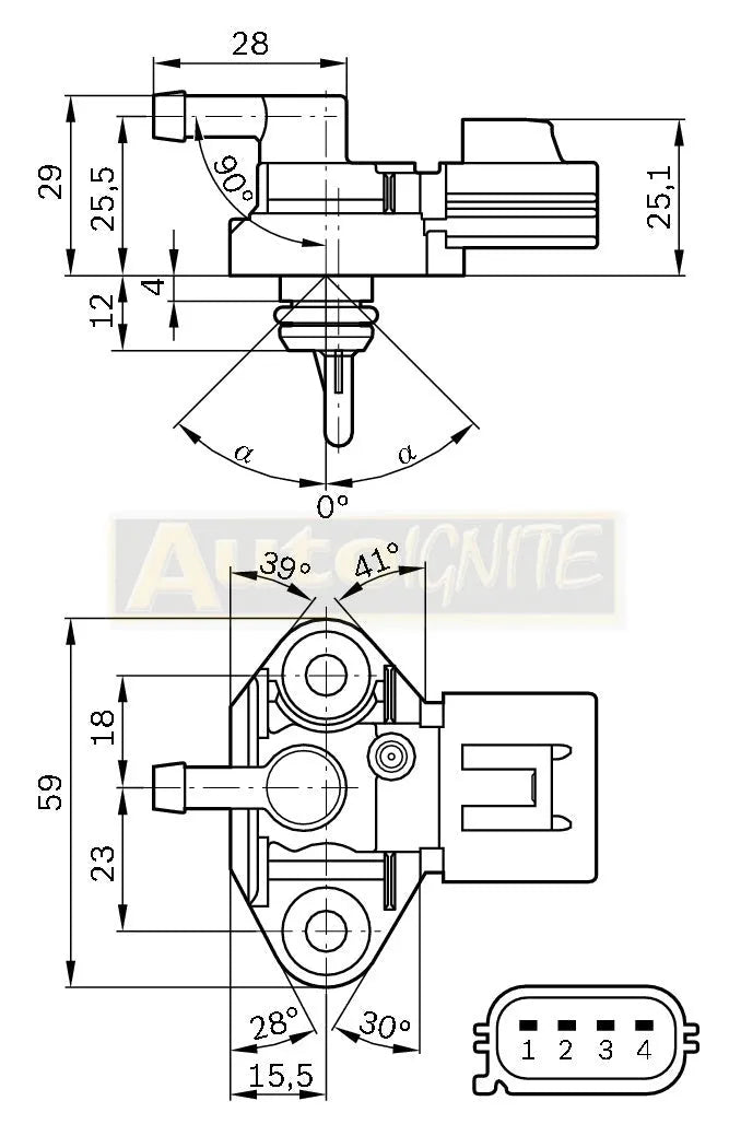 FORD EXPLORER LOW FUEL PRESSURE SENSOR-BOSCH-Autoignite NZ