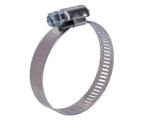 FUEL HOSE CLAMP PERFORATED SLIM BAND PART S/S 18-32mm | CLP-106-AUTOIGNITE-Autoignite NZ
