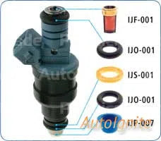 FUEL INJECTOR SERVICE KIT | IJK-015-AUTOIGNITE-Autoignite NZ