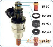 FUEL INJECTOR SERVICE KIT | IJK-038-AUTOIGNITE-Autoignite NZ