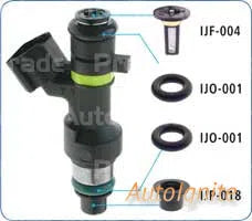 FUEL INJECTOR SERVICE KIT | IJK-039-AUTOIGNITE-Autoignite NZ