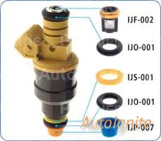FUEL INJECTOR SERVICE KIT | IJK-044-AUTOIGNITE-Autoignite NZ