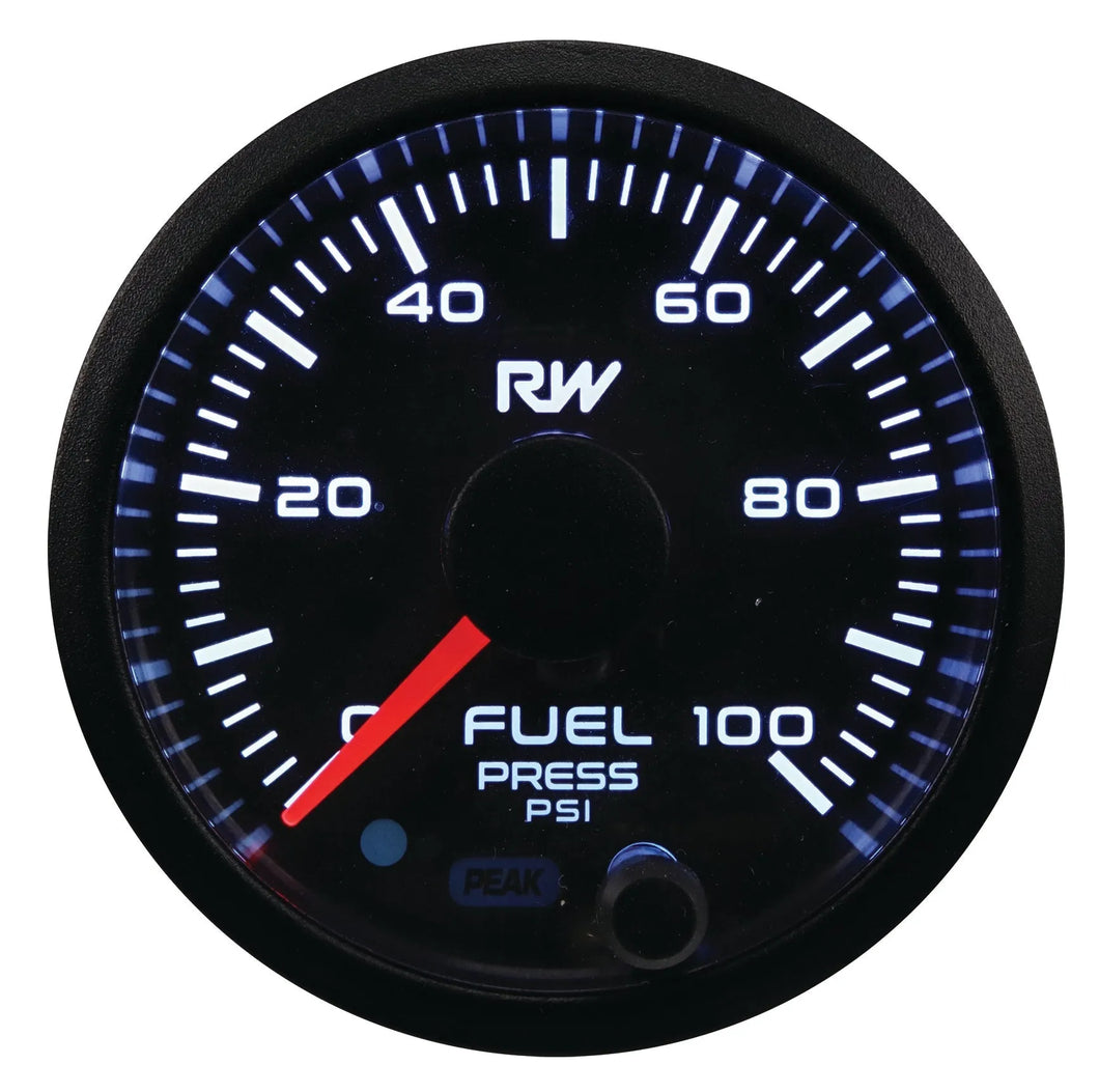 FUEL PRESSURE GAUGE 0-100PSI (HIGH PRESSURE) | VPR-310-NZRACEWORKS-Autoignite NZ