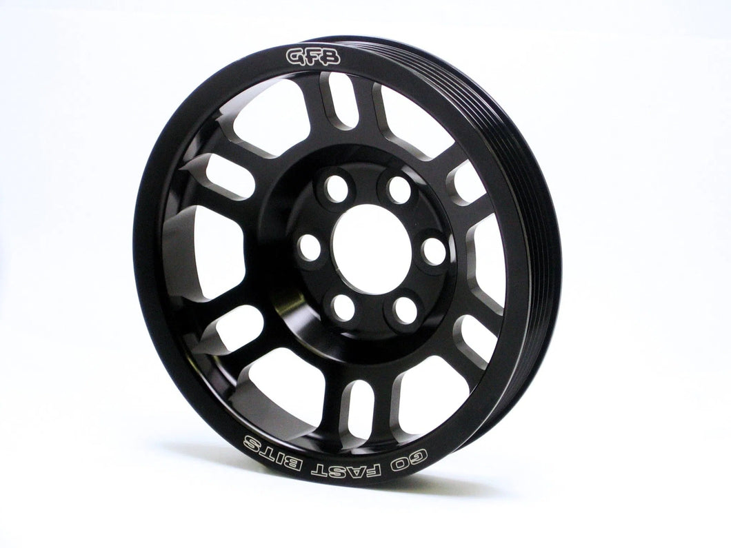 GFB LIGHTWEIGHT NON-UNDERDRIVE CRANK PULLEY TO SUIT GOLF GTI MK5 (2.0T)-GFB-Autoignite NZ