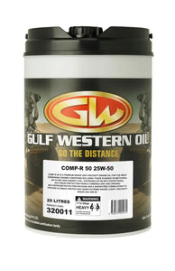 GULF WESTERN COMP-R 40 10W-40 ZINC-ENHANCED ENGINE OIL - 20L-GULF WESTERN-Autoignite NZ