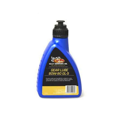 GULF WESTERN GEAR LUBE 80W-90 - 1L-GULF WESTERN-Autoignite NZ