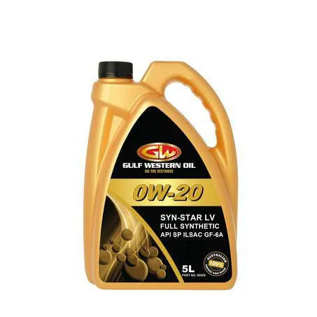 GULF WESTERN SYN-STAR SYNTHETIC 5W-20 ENGINE OIL-GULF WESTERN-Autoignite NZ