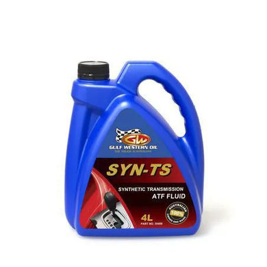 GULF WESTERN SYN-TS SYNTHETIC TRANSMISSION FLUID - 4L-GULF WESTERN-Autoignite NZ