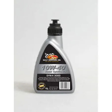 GULF WESTERN SYN-X 3000 10W40 ENGINE OIL-GULF WESTERN-Autoignite NZ