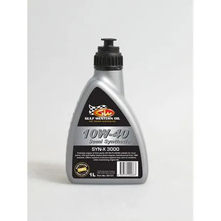 GULF WESTERN SYN-X 3000 10W40 ENGINE OIL-GULF WESTERN-Autoignite NZ