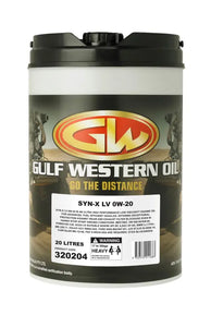 GULF WESTERN SYN-X LV 0W-20 ENGINE OIL-GULF WESTERN-Autoignite NZ