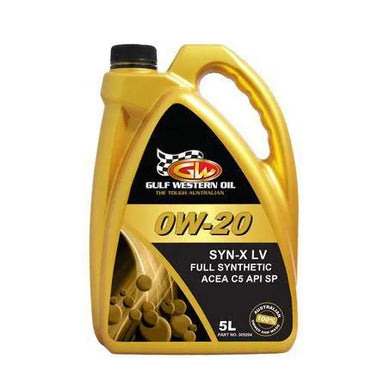 GULF WESTERN SYN-X LV 0W-20 ENGINE OIL-GULF WESTERN-Autoignite NZ