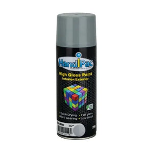 HANDIPAC 250g GLOSS SILVER SPRAY PAINT PAINT AEROSOL | HPS280-HANDIPAC-Autoignite NZ