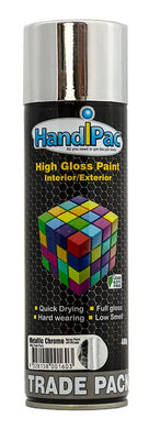 HANDIPAC 280g METALLIC CHROME SPRAY PAINT AEROSOL-PAINT-Autoignite NZ
