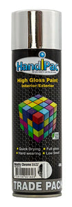 HANDIPAC 280g METALLIC CHROME SPRAY PAINT AEROSOL-HANDIPAC-Autoignite NZ