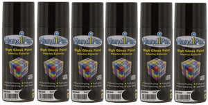 HANDIPAC SATIN BLACK SPRAY PAINT AEROSOL 280g-HANDIPAC-Autoignite NZ