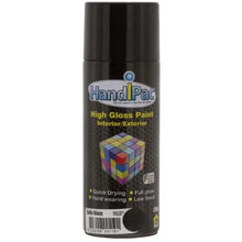 Load image into Gallery viewer, HANDIPAC SATIN BLACK SPRAY PAINT AEROSOL 280g-HANDIPAC-Autoignite NZ
