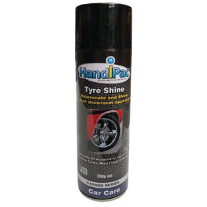 HANDIPAC TYRE SHINE AEROSOL 350G | HPTS350-HANDIPAC-Autoignite NZ
