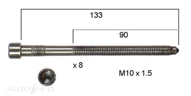 HEAD BOLT SET AUDI | HBS272H-PERMASEAL-Autoignite NZ