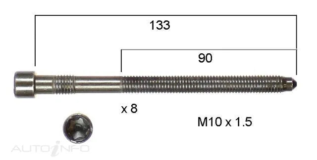 HEAD BOLT SET AUDI | HBS272H-PERMASEAL-Autoignite NZ