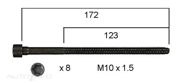 HEAD BOLT SET AUDI | HBS341H-PERMASEAL-Autoignite NZ