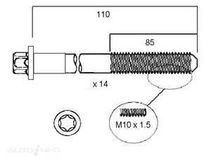 HEAD BOLT SET BMW M52-PERMASEAL-Autoignite NZ