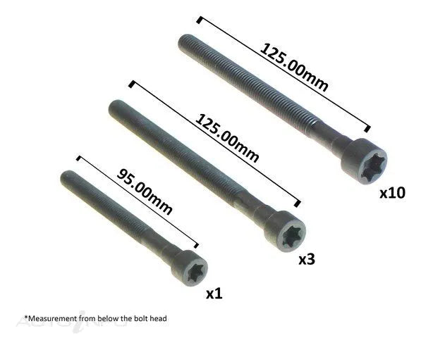HEAD BOLT SET BMW N52-PERMASEAL-Autoignite NZ