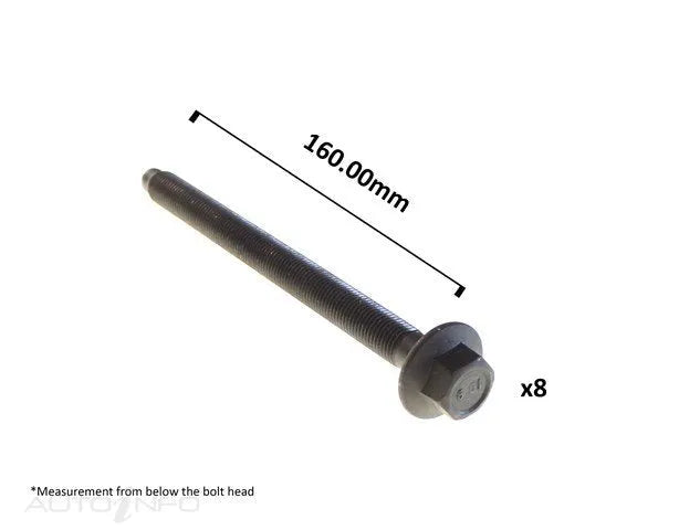 HEAD BOLT SET FORD 276DT-PERMASEAL-Autoignite NZ